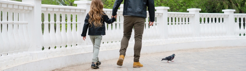 9-year-old Aida was walking slowly next to her father. She was endlessly happy and confused at the same time.